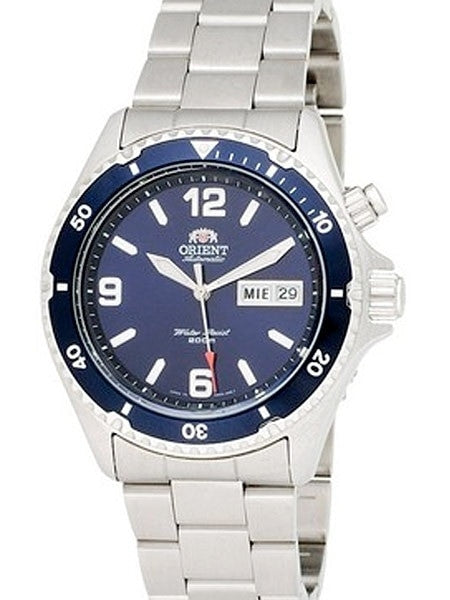 Scratch and Dent - Orient Blue Mako Automatic Dive Watch on a Bracelet #CEM65002D-SND1