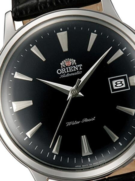 Scratch and Dent - Orient Bambino Automatic Dress Watch with Black Dial, Applied Silver Hour Markers #ER24004B-SND1
