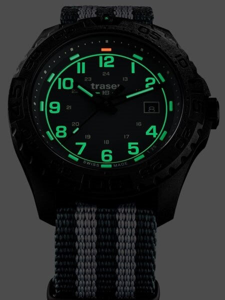 Traser Swiss Tactical Watch with Trigalight Illumination and AR Sapphire Crystal #109037