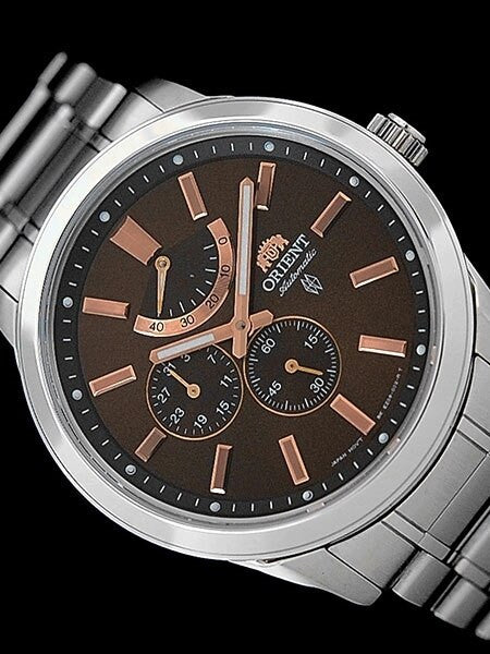 Orient Regent Automatic Watch with Sapphire Crystal and Power Reserve Indicator #EZ08002T
