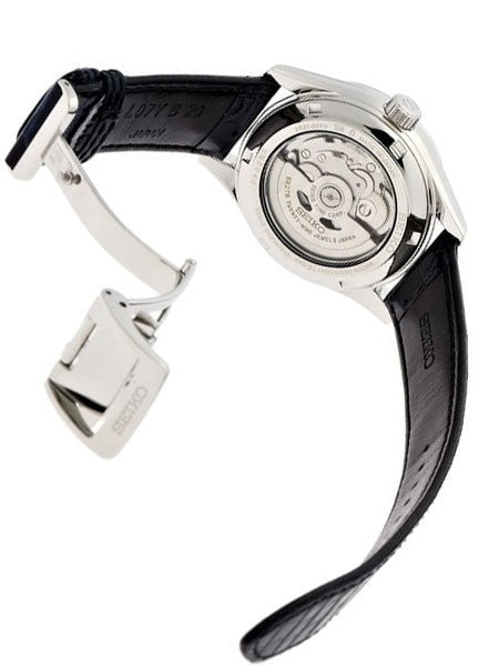 Seiko Presage 29-Jewel Automatic Dress Watch with Power Reserve, and Sapphire Crystal  #SARW011