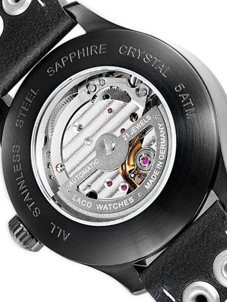 Laco 39mm Altenburg Type A Dial Automatic Pilot Watch with