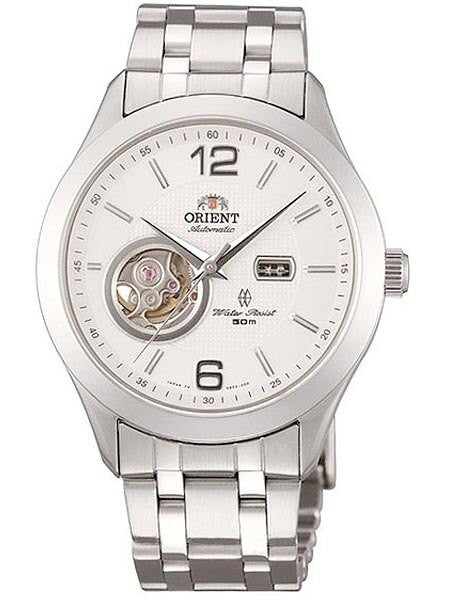 SCRATCH AND DENT - Orient Golden Eagle Open Heart Automatic Watch with Sapphire Crystal #CDB05001W-SND