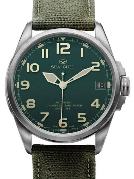 Sea-Gull Automatic Military Field Watch with Sapphire Crystal