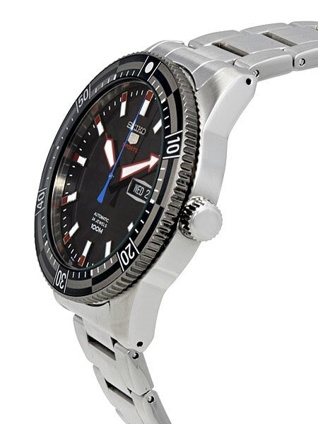 Seiko 5 Sports 24-Jewel, Automatic with Hand Winding and Hacking #SRP735K1