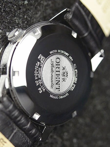 Orient Curator Automatic Watch with Power Reserve and Sapphire Crystal #FD0J003A