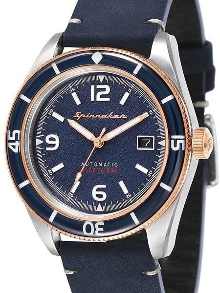 Spinnaker Fleuss Automatic Vintage Style Sports Watch with 43mm Case #SP-5055-04