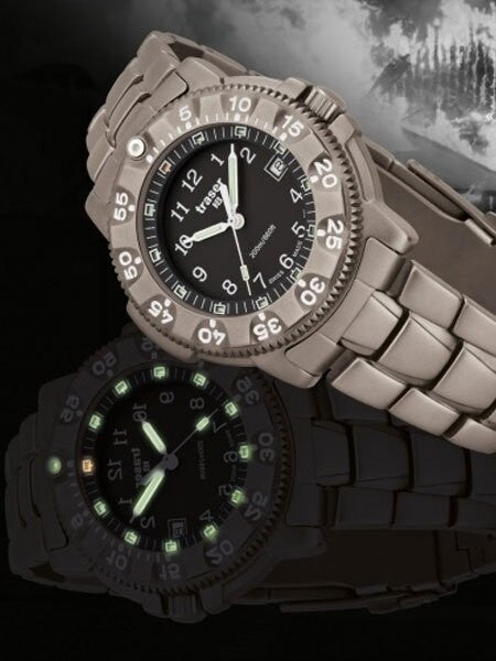 Traser Commander 100 Military Titanium Watch #P6506.670.32.01