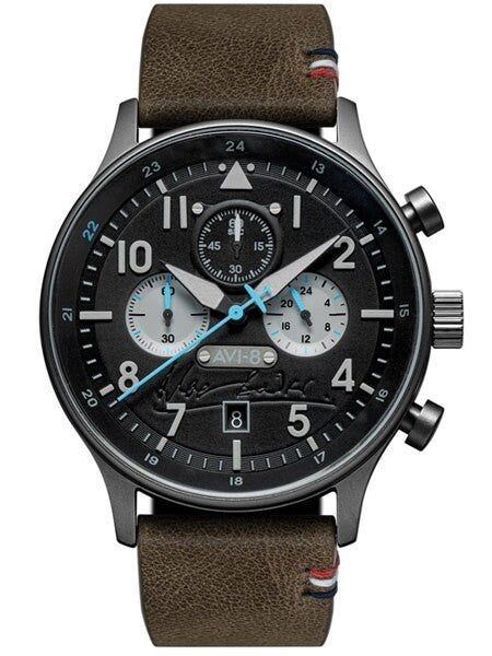AVI-8 Hawker Hurricane Bader Chronograph Watch #AV-4072-03