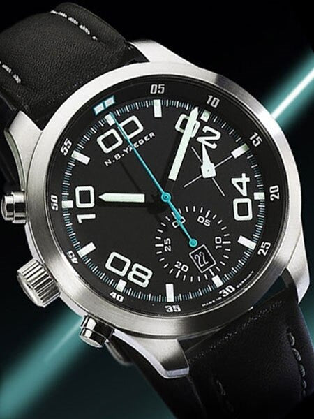 NB Yaeger Valjoux 7750 Swiss Automatic Chronograph with Sapphire Crystal #SHORTFLIGHT-C1