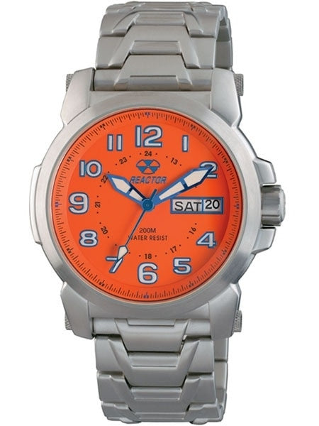 Reactor Atom Watch with SuperLuminova Illumination, Stainless Steel Case and Bracelet #68008