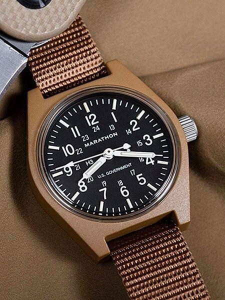 Marathon Automatic and Hand Winding General Purpose Watch with Tritium Illumination #WW194003DT