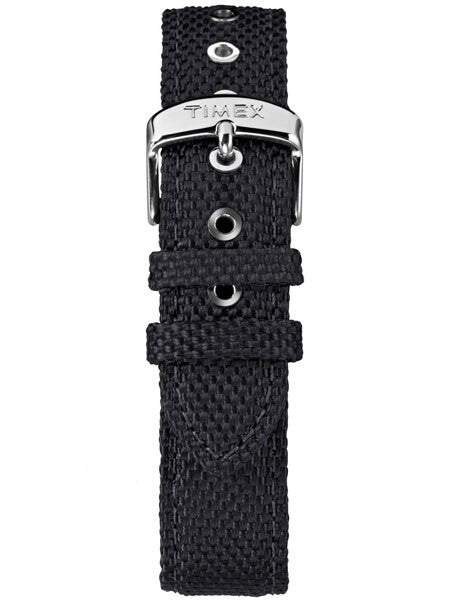 Timex 38mm Waterbury Quartz Watch with Black Dial and INDIGLO Night-Light #TW2R38800VQ
