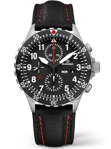 Damasko Swiss Valjoux 7750 Chronograph with a 60-Minute Stopwatch and 12-Hour Totalizer and #DC66SI