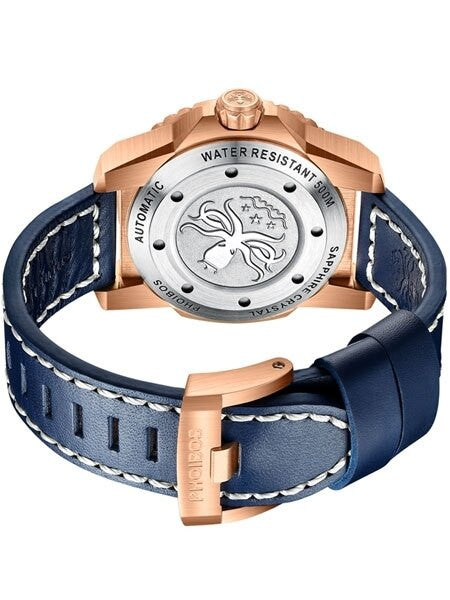 PHOIBOS Leviathan 500-Meter Automatic Dive Watch with Bronze Case, DD AR Sapphire Crystal #PY027B