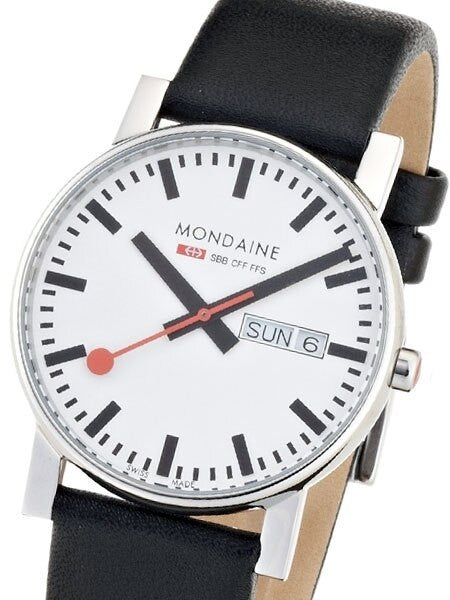Mondaine Railways EVO Quartz Dress Watch with Day and Date #A667-30344-11SBB