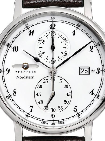 Graf Zeppelin Nordstern Series Two-Eye Swiss Quartz Chronograph #7578-1