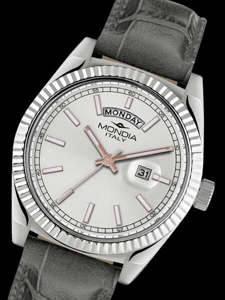 Mondia Madison Quartz Dress Watch with Silver Dial #MI756SS-07SL-CP