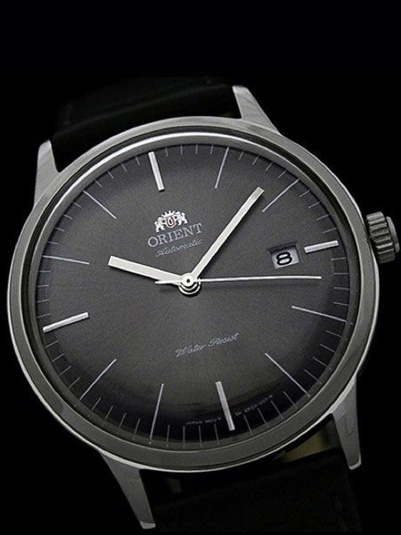 Orient V3 Automatic Dress Watch with Grey Dial, Applied Silver Hour Markers #ER2400KA