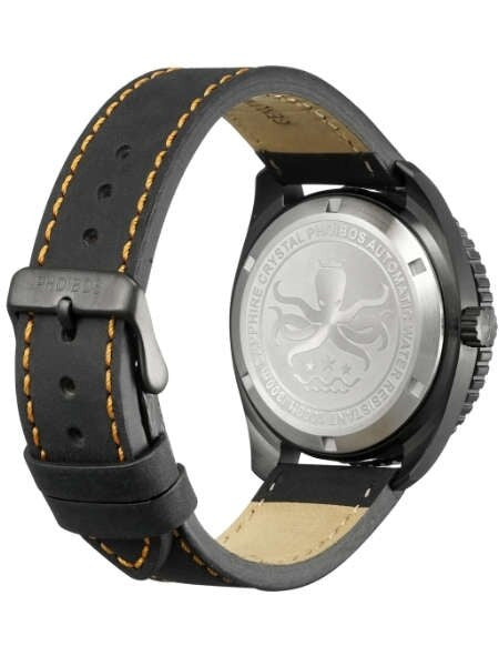PHOIBOS Reef Master DLC 300-Meter Automatic Dive Watch with Double Dome AR Sapphire Crystal #PY015D