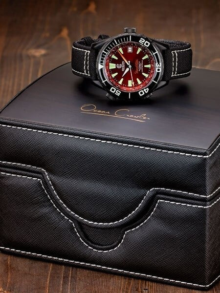 Ocean Crawler Ocean Navigator Swiss Automatic with Titanium Case,  AR Sapphire Crystal #CD-420