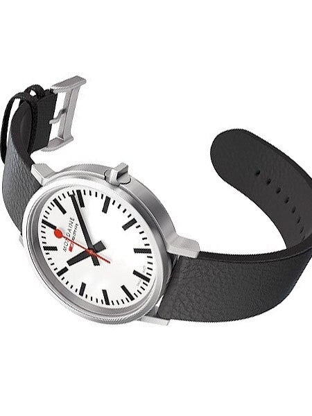 Mondaine Railways Stop2Go Swiss Quartz Watch with a 41mm Case, Sapphire Crystal #A512-30358-16SBB