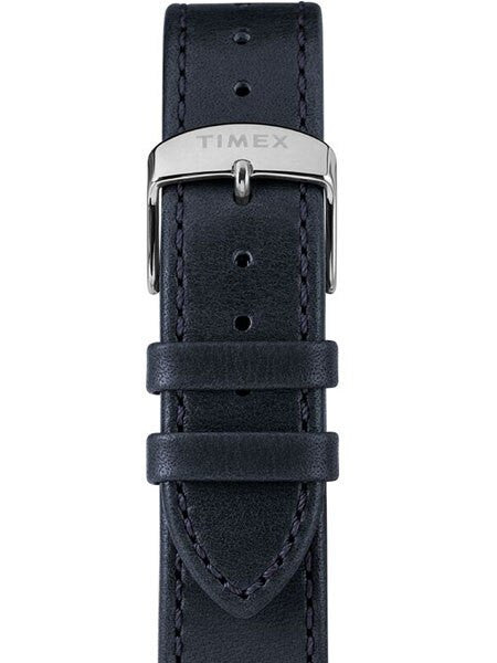 Timex 40mm Marlin 21-Jewel Automatic Watch with Stainless Steel Case and Navy Blue Dial #TW2T23100ZV