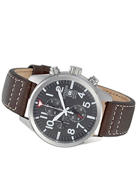 Citizen Quartz Chronograph Watch with Stopwatch, 12-hour Totalizer #AN3620-01H