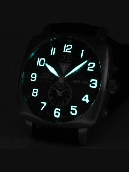 Junkers 1st Atlantic Flight Dual Time, Big Date Watch #6440-2