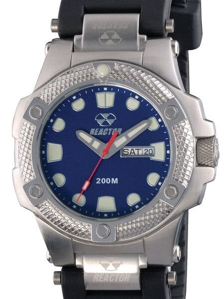 Reactor Meltdown Watch with SuperLuminova Illumination, Stainless Steel Case and Bracelet #72803