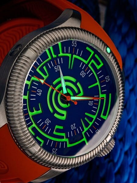 Ocean Crawler Lume Rush Diver Swiss Automatic Watch with AR Sapphire Crystal #CD-940