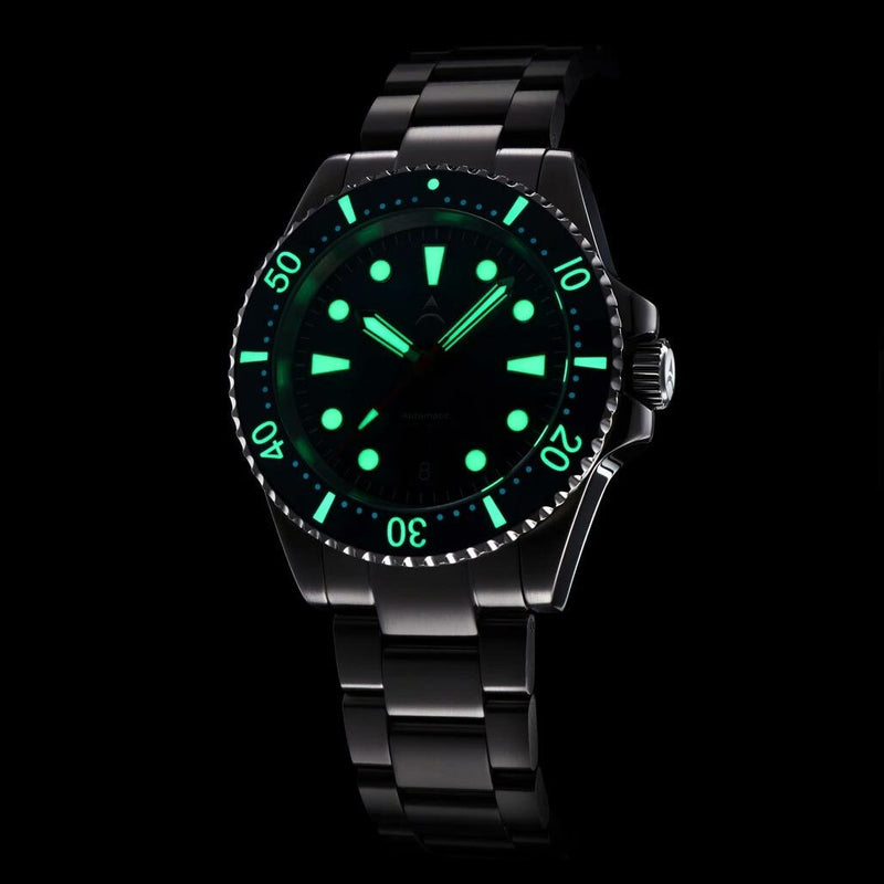 Axios Ironclad 500-Meter Swiss Automatic Dive Watch with DD AR Sapphire Crystal #AX-IC-01