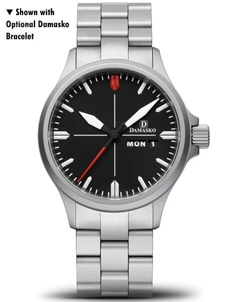 Damasko Swiss ETA Automatic with a 40mm Bead-Blasted Stainless Steel Case #DA34