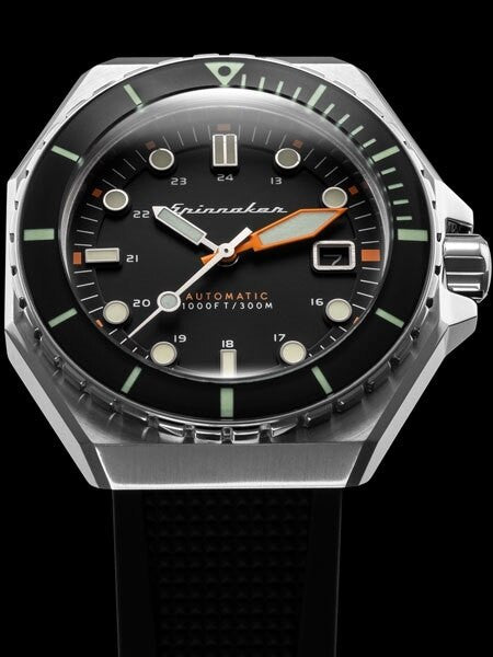 Spinnaker 44mm Dumas Automatic 300-Meter Dive Watch with Luminous Bezel #SP-5070-01
