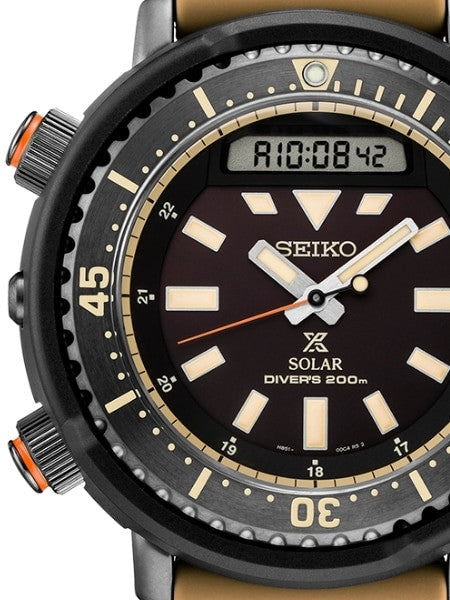 Seiko "Arnie" Prospex Tuna Dive Watch with Solar Movement and 47.5mm Case #SNJ029
