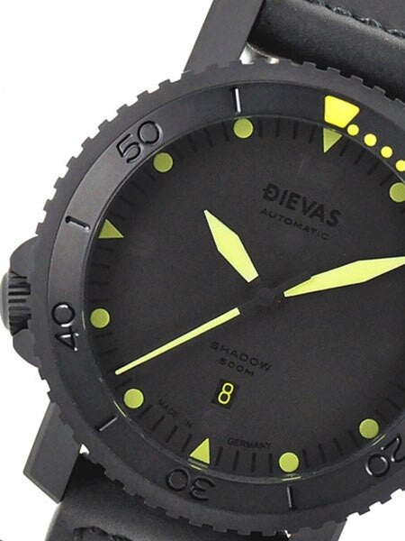 DIEVAS German Made Shadow 500m WR Watch with Hardened 6Steel Case 1
