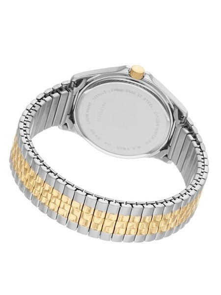 Citizen Two-Tone Quartz Watch with Expandable Bracelet #BF5004-93A