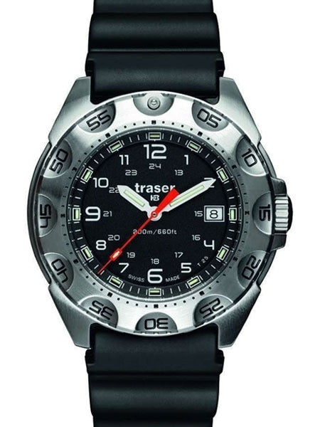 Traser Survivor Military Watch with Green Tritium Illumination and Sapphire Crystal #105471
