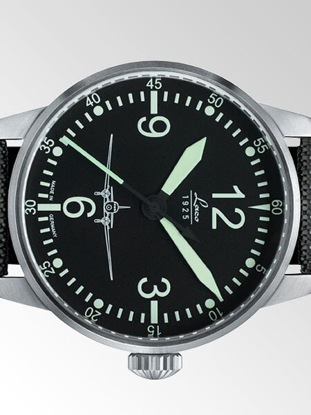 Laco DC-3 Homage 21-Jewel Automatic (Limited Edition) Pilot Watch with Sapphire Crystal #862001