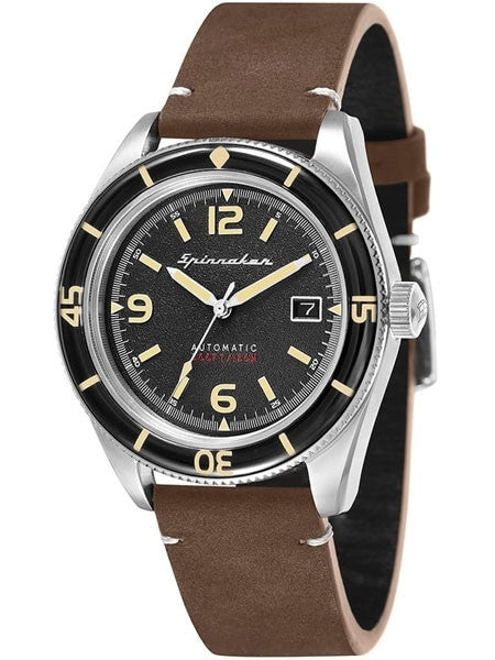 Spinnaker Fleuss Automatic Vintage Style Sports Watch with 43mm Case #SP-5055-01