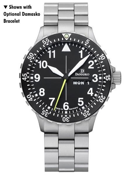 Damasko Swiss ETA Automatic with a 60-minute Bezel and Stainless Steel Case #DA46
