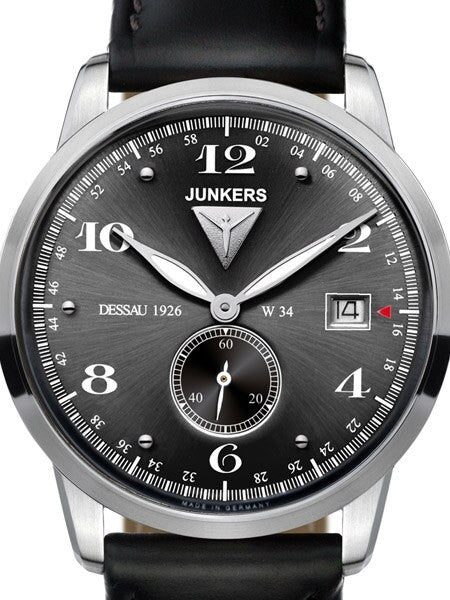 Junkers Dessau 1926 Flatline Ulta-Thin Dress Watch #6334-2