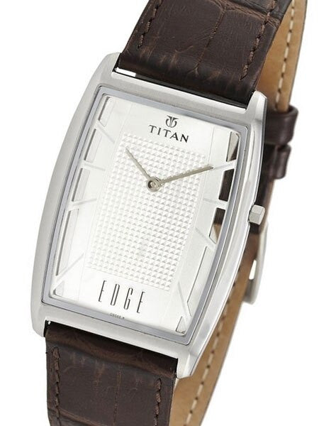 Titan Edge Dress Watch with Precision Quartz Movement and Sapphire Crystal #1575SL01
