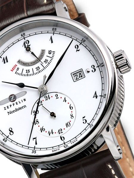 Graf Zeppelin Nordstern Automatic Watch with Power Reserve and