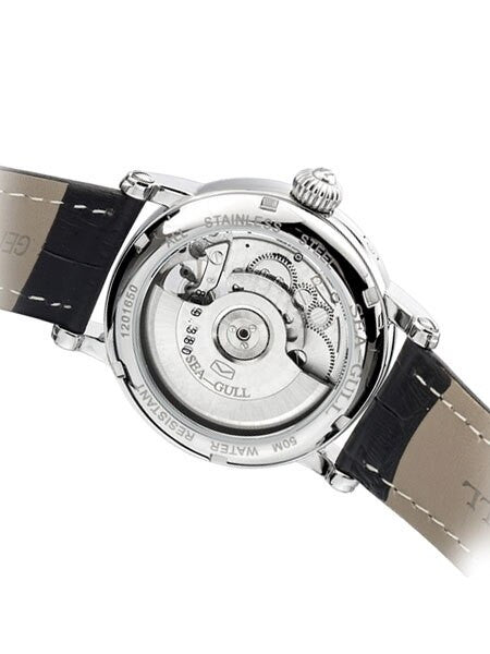 Sea-Gull 41mm Automatic Watch with Dual-Time Displays #819.380