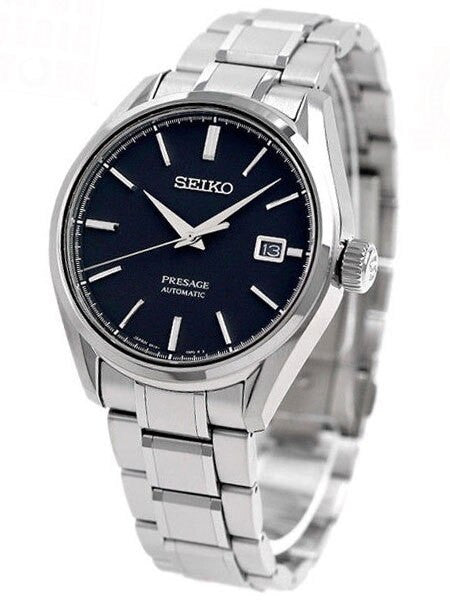 Seiko Presage Automatic Dress Watch with 40.8mm Titanium Case, and Sapphire Crystal #SARX057