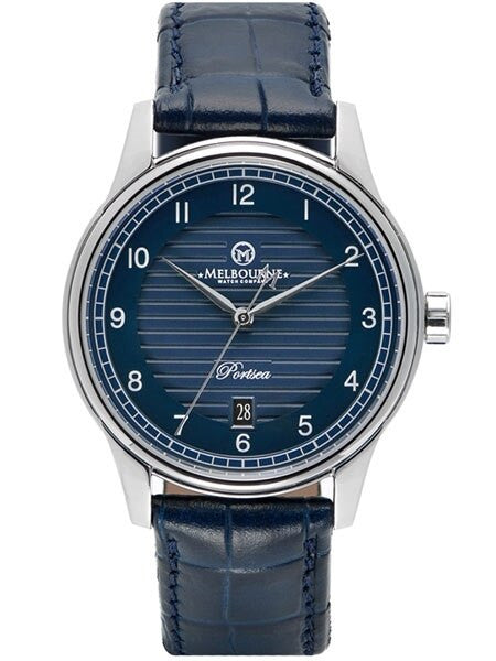 Melbourne Portsea Heritage Automatic Watch with Blue Dial, Sapphire Crystal #PS.40.A.3HD.05