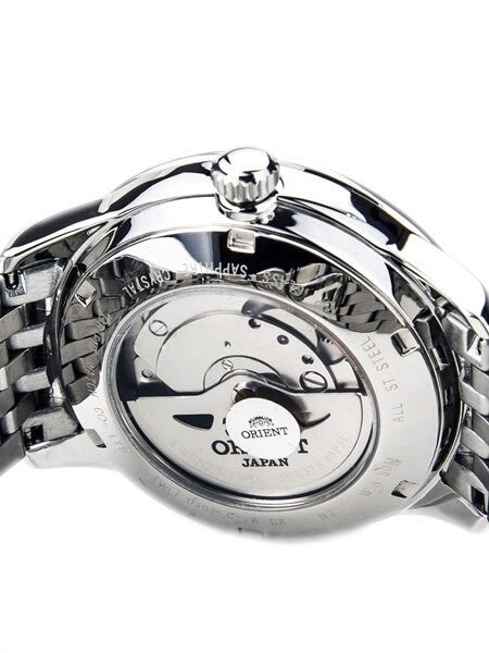 Orient Constellation Automatic GMT Watch with Power Reserve Meter and Sapphire Crystal #DJ02003W