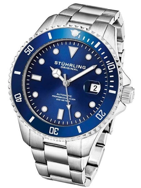 Stuhrling Regatta 200 Meter Automatic Dive Watch with 42mm Case #792.02