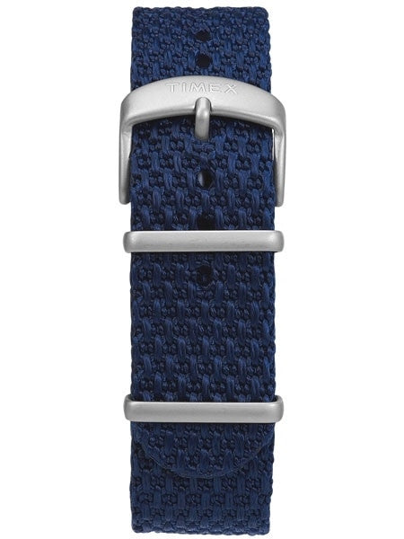 Timex 43mm Allied Coastline Quartz Watch with Blue Dial and INDIGLO Night-Light #TW2T30400VQ
